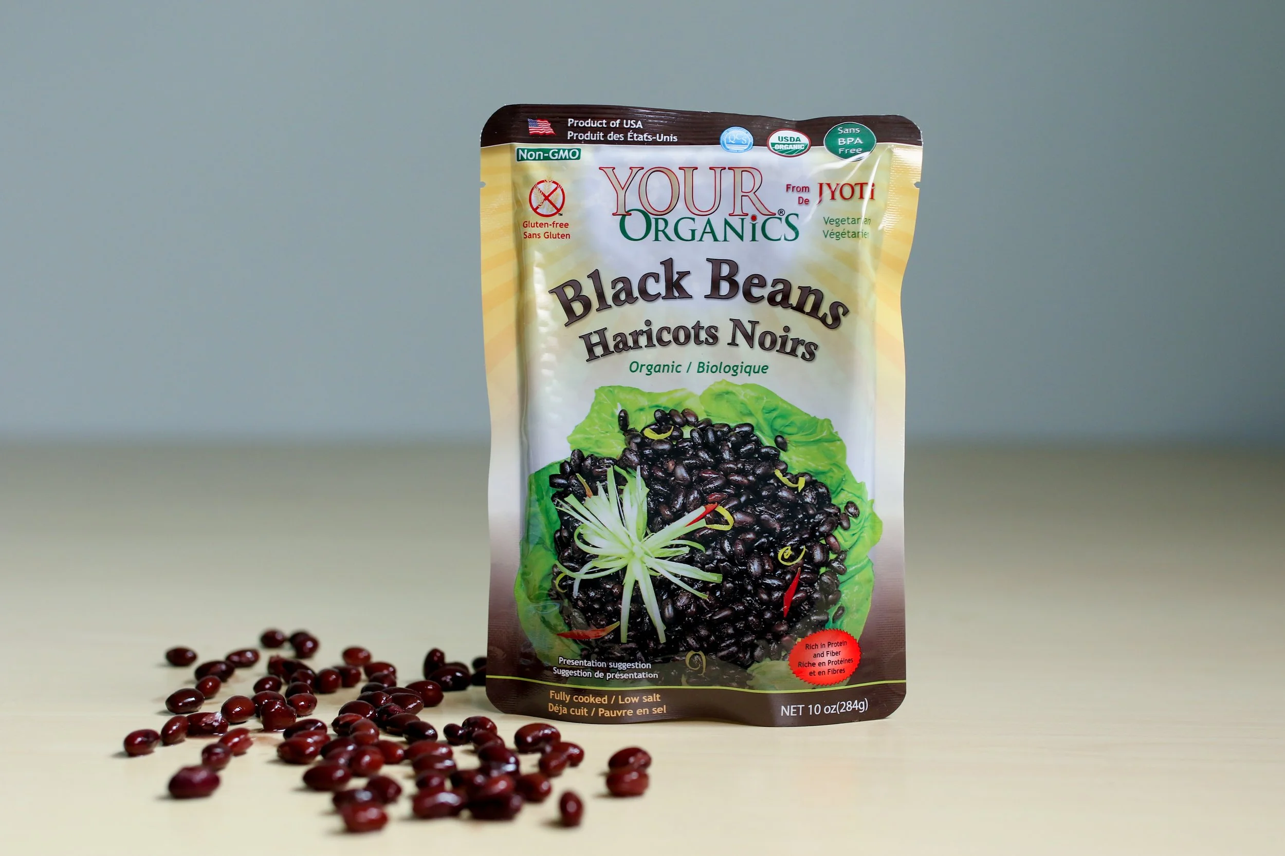 Organic Black Beans — Jyoti Natural Foods - Ready to eat foods